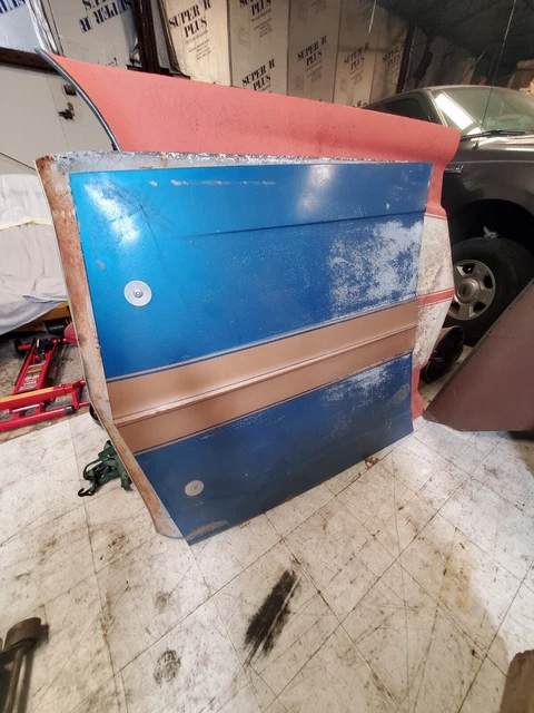 1967 1968 1969 Camaro Factory Original Flat Steel Hood