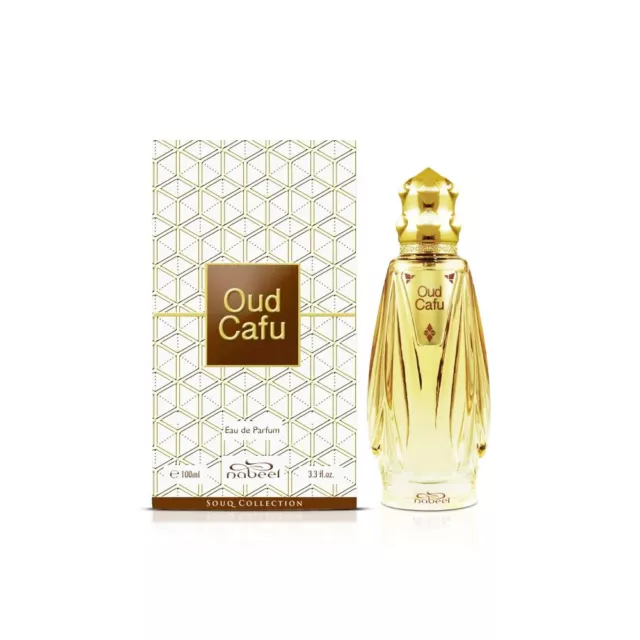 Nabeel Oud Cafu Eau De Parfum Porfumo Arabo Unisex Edp Spray 100ml