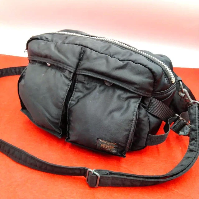 PORTER Tanker 2-Way Body Bag Waist Pouch by Yoshida Kaban Versatile and Stylish