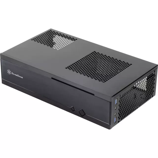 Geh Silverstone SST-ML05B HTCP mITX USB schwarz ret