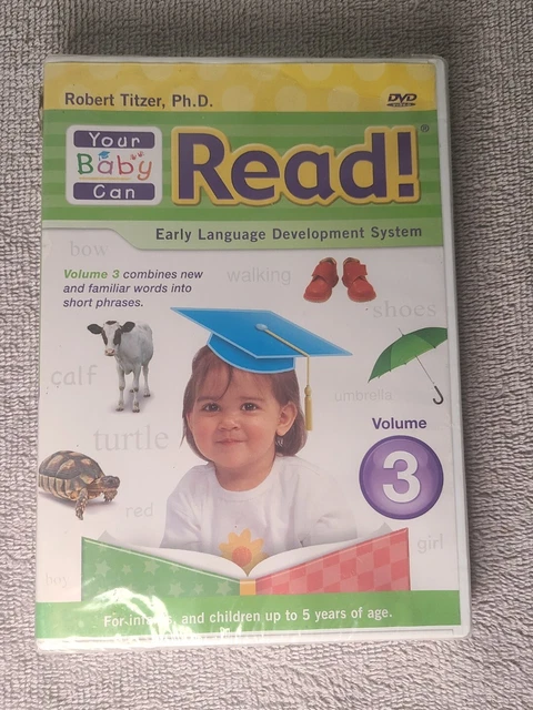 Your Baby Can Read!  ~ NEW DVD Volume 3 ~ Early Language Sealed DVD Learning