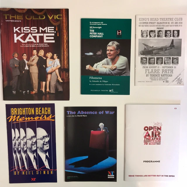 HUGE COLLECTION VINTAGE Theatre Programmes London Job Lot over 250 £250