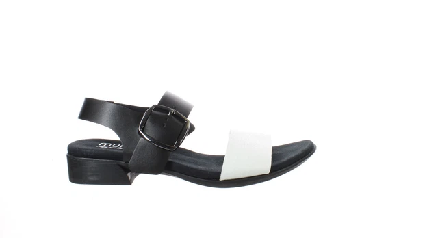 Munro Womens Black Slingbacks Size 6.5 (6952414)
