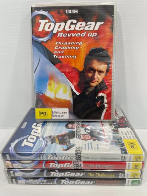 Top Gear Bundle x 5 DVD Region 4 New and Sealed
