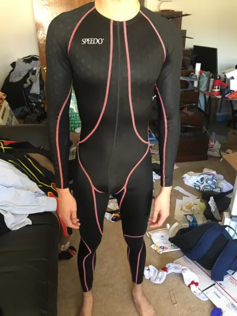 SPEEDO Fastskin FULL BODY ARMS swimsuit skinsuit speedsuit Recordbreaker  Olympic