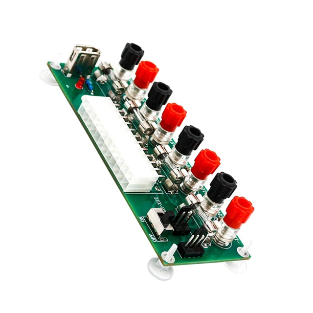 DollaTek Adaptateur Secteur ATX Pour PC - Module D'extension D'alimentation Avec Interrupteur