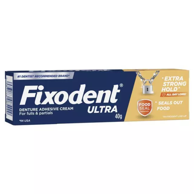 Fixodent Denture Adhesive Ultra 40g