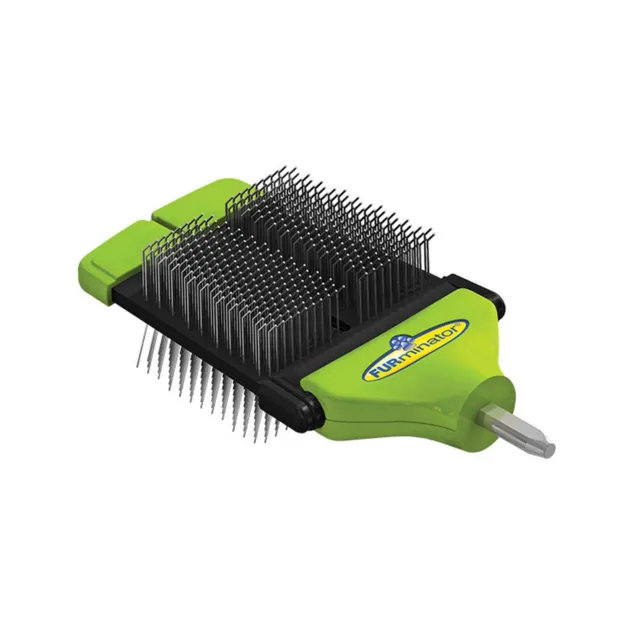 Furflex  Cepillo cabezal pequeño con púas finas para mascotas (VP8855)