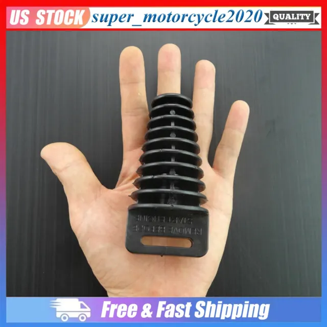Black Muffler Exhaust Wash Plug Tail Pipe For Pit Dirt Bike Motorcycle 4 Stroke