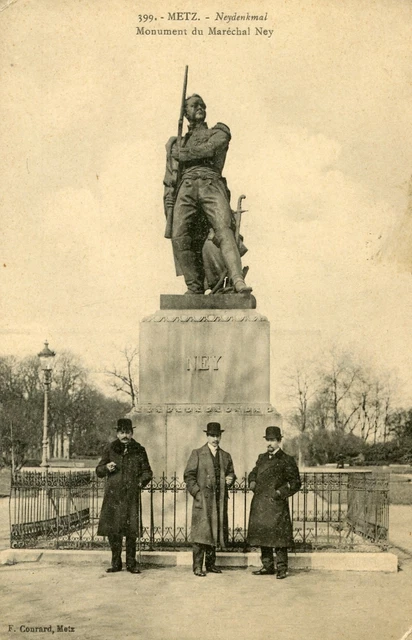 *22280 cp Metz - Monument to Marshal Ney