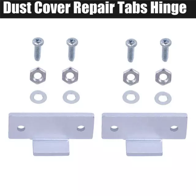 1 SET Technics SL-D2 3200 B2 Q2 D3 Others Turntable Dust Cover Repair Tabs Hinge