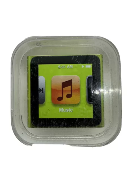 Apple iPod Nano 6th 6. Génération Vert 8GB Vert Neuf Scellé