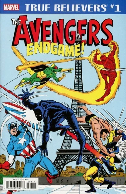 True Believers Avengers - Endgame #1 STOCK PHOTO Marvel 2019 NM