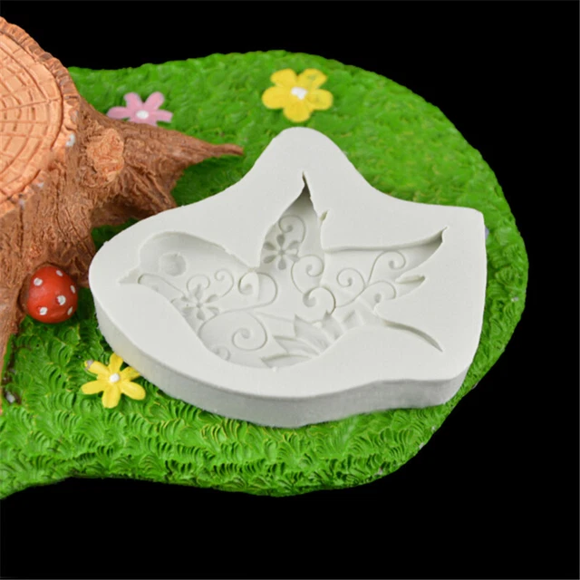 Alimentos Paloma de la Paz Forma Resina Formas Silicona Fondant Pastel DecoR q