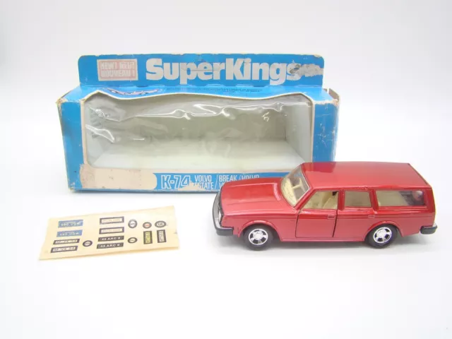 MATCHBOX K 74 Volvo 245 Gl Estate Superkings 1977 Ancien
