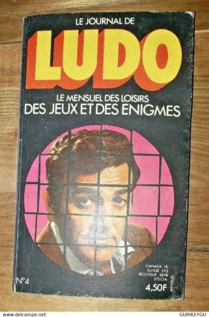 le journal de LUDO n° 4 jeux et énigmes MANNIX petit format Vaillant 07/1979