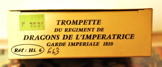 HISTOREX Prestige du 1er empire cavalier trompette Dragon de l'Impératrice 1810 2