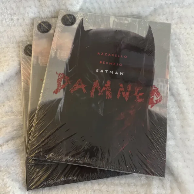 DC Comics Batman Damned HC (2019 DC Black Label) - Brand New Sealed