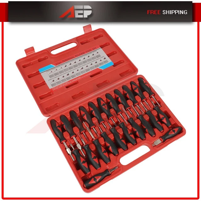 UNIVERSAL TERMINAL RELEASE Tools Set Electrical Connector Removal Kit