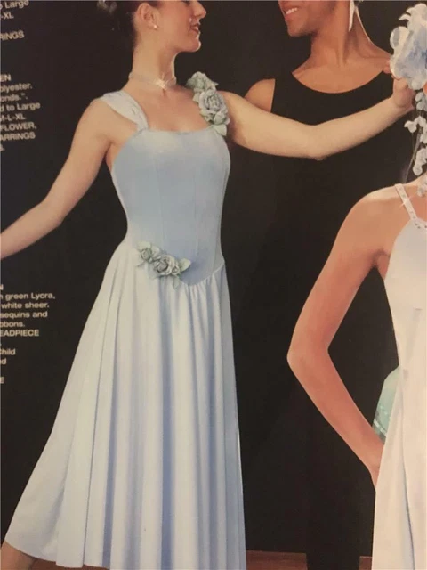 Dance Costume Lyrical Ballet Tap Pageant Skate Art Stone Ethereal