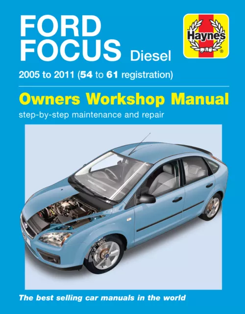 Ford Focus Diesel (05 - 11) 54 to 61 Haynes Repair Manual (Paperback)