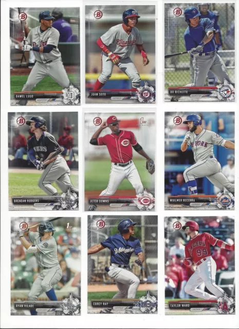 2017 BOWMAN DRAFT PAPER #BD1-200 (PROSPECTS, RC's, 1st cards) - WHO DO YOU NEED!