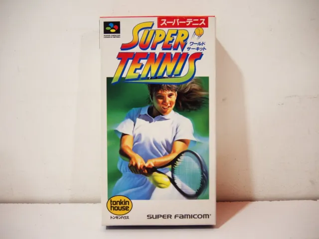 Super Tennis Nintendo Super Famicom SFC NTSC Japan