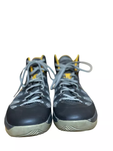NIKE HYPERDUNK 599537-402 Hi Top Armory Slate Basketball Shoes Men's Sz ...