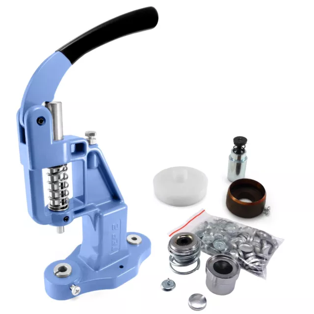 Professional button making covering machine plus tools and supplies S039