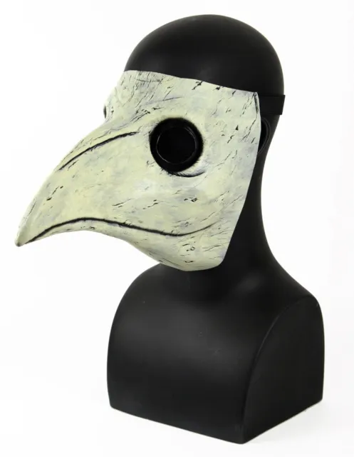 Men's Peste di Venezia PLAGUE DOCTOR Death Bird Latex Costume Mask Renaissance