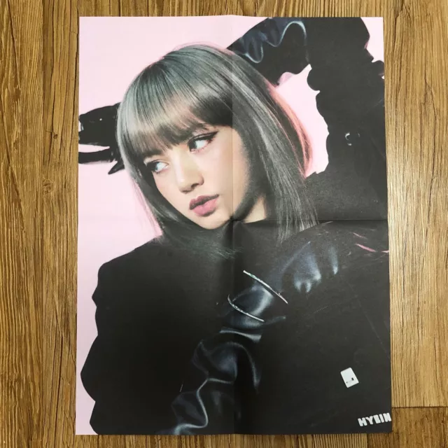 BLACKPINK LISA [ Kill This Love Official Folded Poster ] New /+GFT