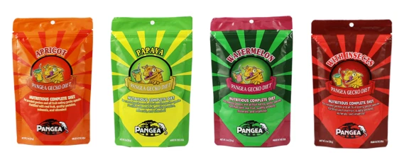 Pangea Complete Gecko Diet 4 Flavours Inc With Insects - Crested Gecko Food