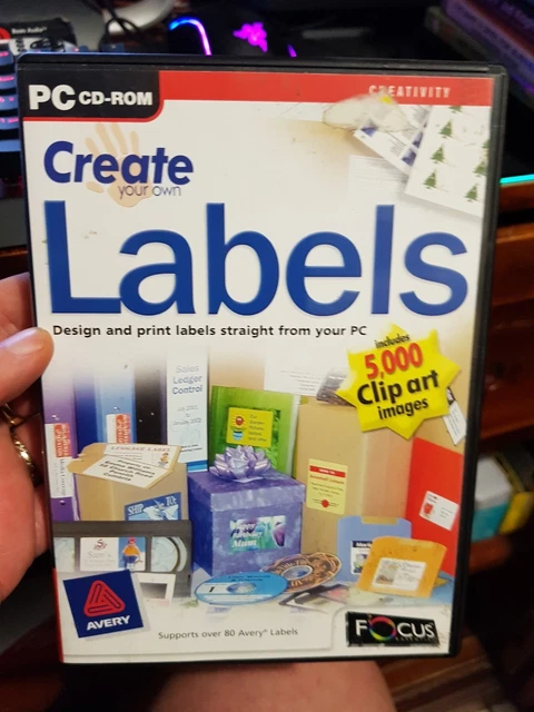 Create Cd Rom CREATE YOUR OWN Labels - PC CD ROM - FREE POST * $19.99 - PicClick AU