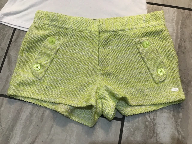 Girl’s Size Medium 8/ 10 White/ Yellow Tommy Hilfiger Short Set 2