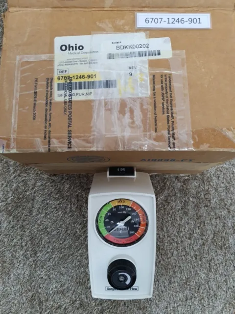Ohmeda(Ohio) Vacuum Regulator  New  P/N: 6707-1246-901