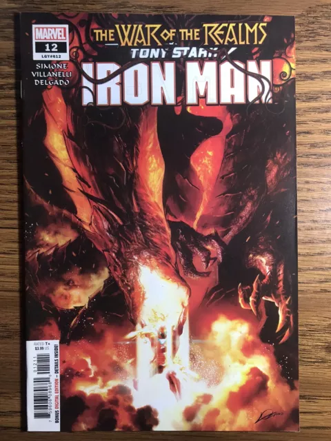 Tony Stark: Iron Man 12 NM Alexander Lozano Cover Gail Simone Story Marvel 2019