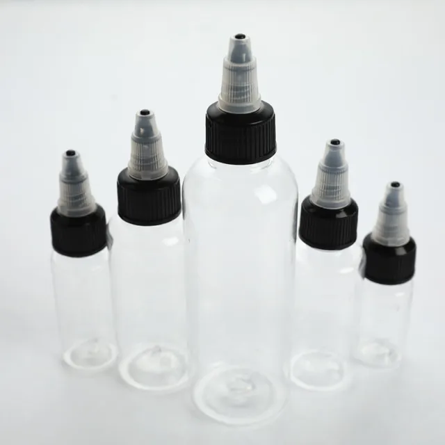 Refillable Bottle Oil Liquid Dropper Bottle Twist Top Cap Pigment Ink Contain Hb