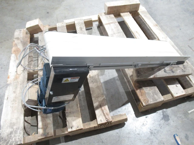 MK technology flat belt conveyor w/motor WF2ODRS71S4 36L X 7.5W