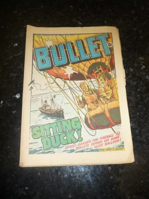 BULLET Comic - Issue 115 - Date 22/04/1978 - UK Comic