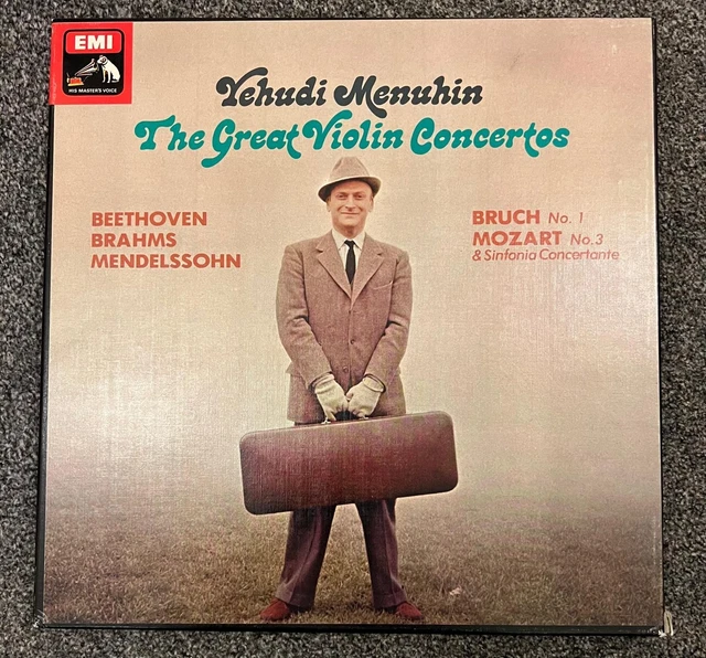 YEHUDI MENUHIN: THE Great EMI Recordings 51-CD Box Set Violin