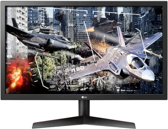 LG 24" 24GL65B-B 24 inch Ultragear™ Full HD Gaming Monitor with Radeon FreeSync™