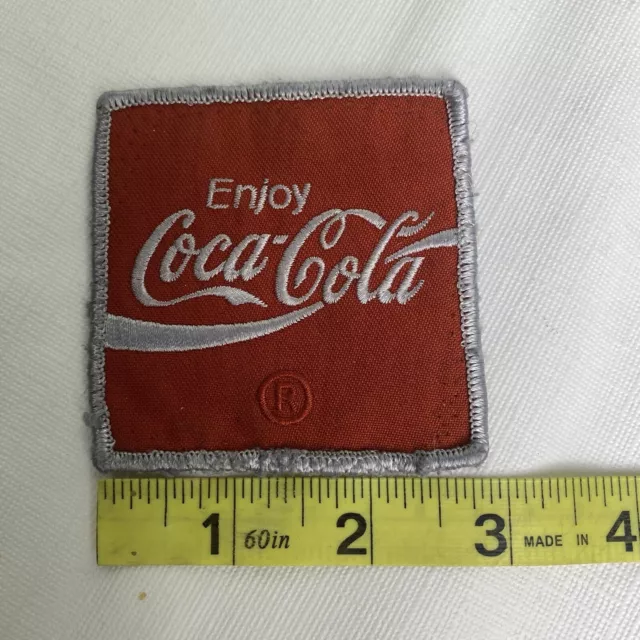 Vintage Coca Cola Uniform Employee Patch