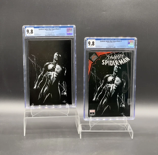 King In Black: Symbiote Spider-Man #1 Dell'Otto Virgin Variant Set CGC 9.8