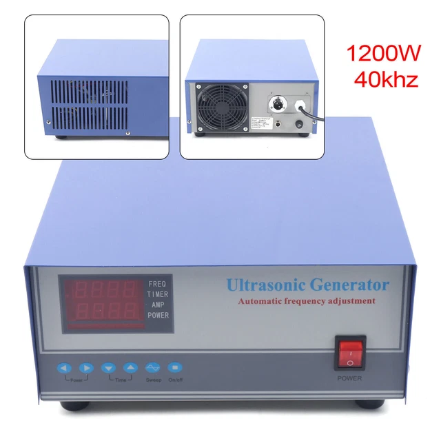 New Ultrasonic Washers Generator 1200W Digital Ultrasonic Sound Generator 40Khz