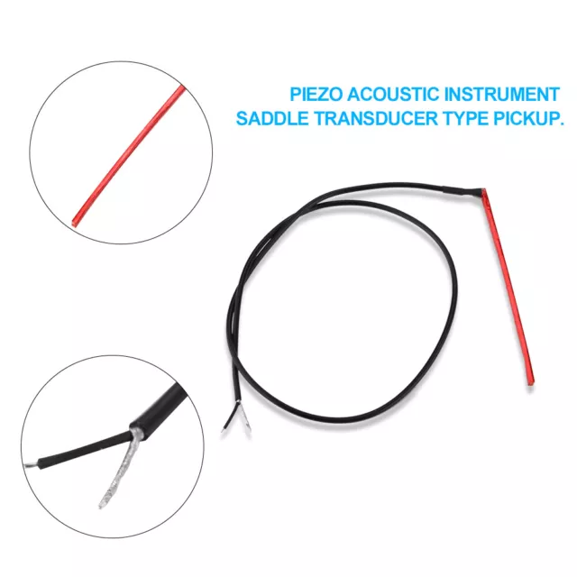 Pickup Under Saddle Passive Piezo Transducer For Acoustic Guitar Instrument_ 3