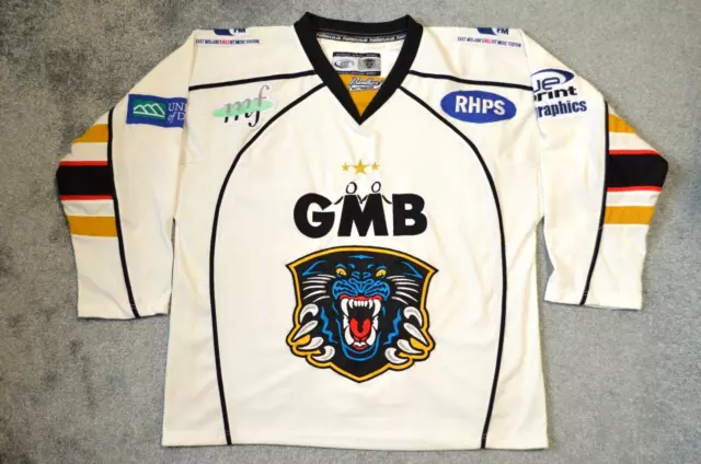 Gmb Nottingham Panthers Eihl Elite League Hockey Jersey  Size L Dnk