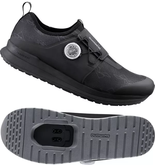 SHIMANO IC3 WL Indoor Cycling Gr. 36 SPD Pedal Fahrrad Schuhe Schwarz BOA - NEU