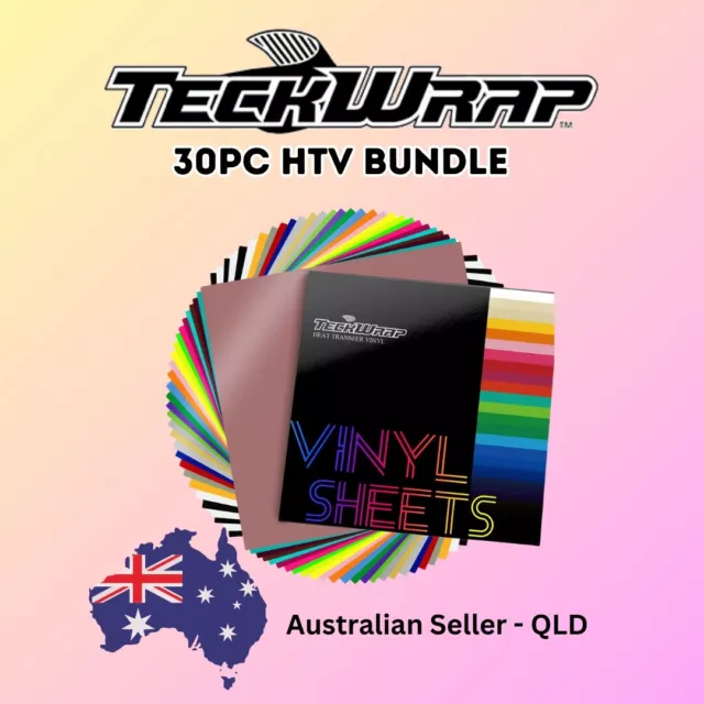 Teckwrap 30pcs HTV Bundle