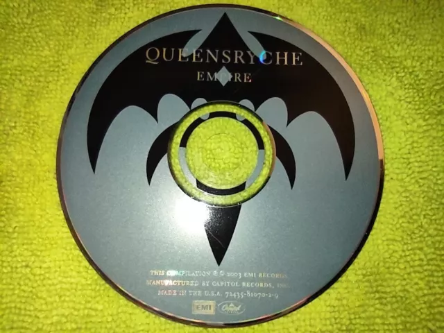 [DISC ONLY] Queensryche: Empire (Music Audio CD Comp Album 2003 EMI USA) Metal