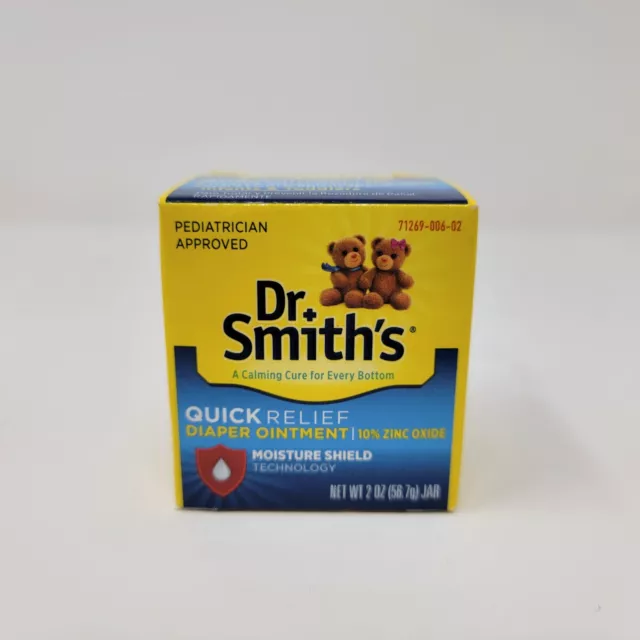 Dr. Smiths Quick Relief Diaper Rash Ointment 2 oz